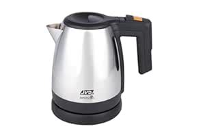 JVD Electric Duchesse Stainless Steel Kettle 1 Litre Easy to open Use ...