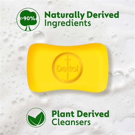 Buy DETTOL LIME COOL BATHING SOAP BAR WITH 2X MENTHOL & LONG LASTING ...