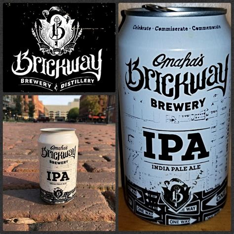 #1354 IPA • Brickway Brewery • Omaha, NE • | India pale ale, Pale ale ...