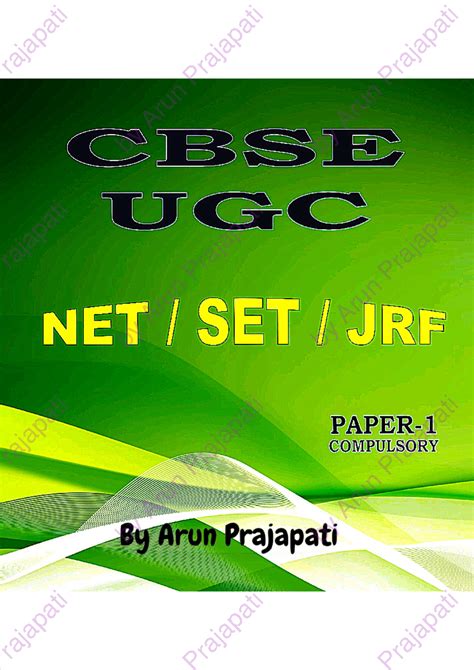 Ugc net 1st paper Short Notes - by Arun Prajapati by Arun Prajapati by ...