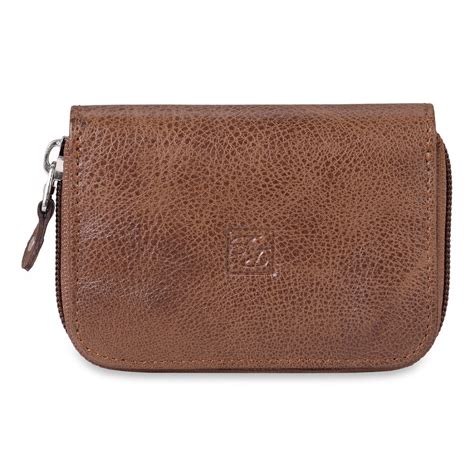 RL Gusset Full Zip Unisex Leather Card Holder – Walletsnbags