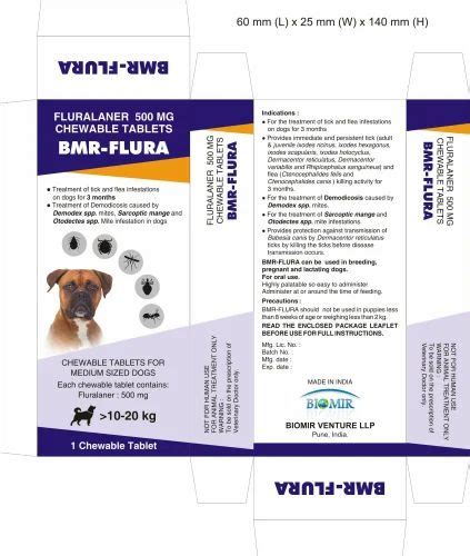 Pet Products - BMR-FLURLA (FRURALANER) TAB Service Provider from Pune