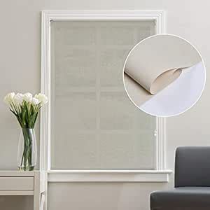 Deco Window Sunscreen Roller Blinds for Windows (63" W X 84" L ...