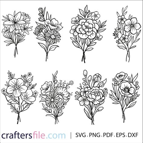 Free Flower Vector Graphics 的图像结果