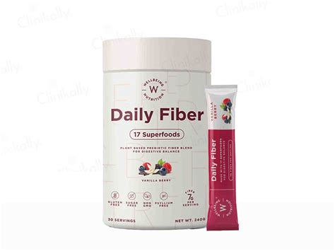 Buy Wellbeing Nutrition Daily Fiber Powder Online at Best Price ...