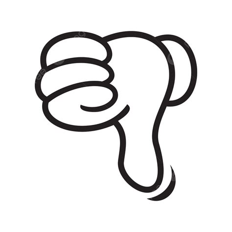 Down Thumbs Clipart Cartoon Sideways Cliparts Clip Pic Ok Hand ...