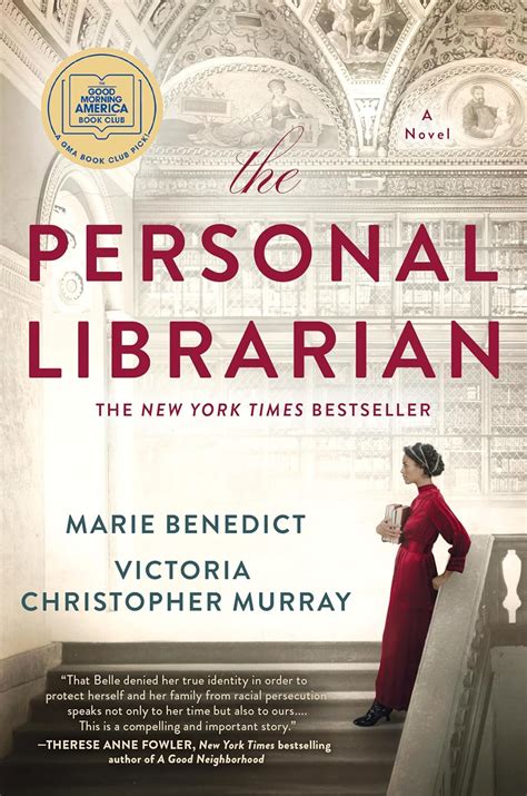 The Personal Librarian: A GMA Book Club Pick : Benedict, Marie, Murray ...