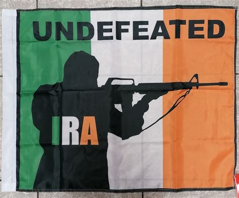 Irish Republican Army Undefeated flag Large. – Price Busters Ballina