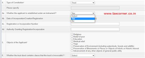 How to File Form 10A for Approval under Section 80G