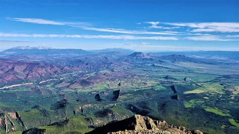 Summit of West Spanish Peak (6/27/2022) looking towards Blanca and the ...
