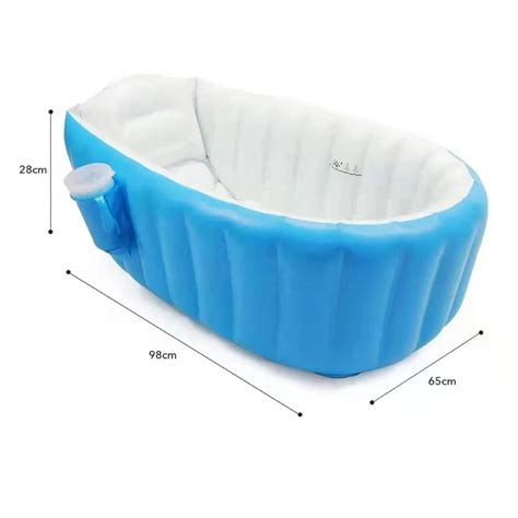 Inflatable Baby Bath Tub with pump