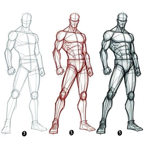 Image result for Drawing Body Parts Using Shapes