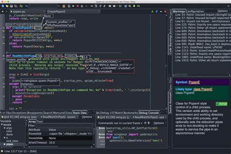 Wing Python IDE 的图像结果