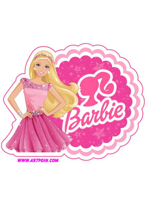 Printable Barbie Logo Png
