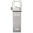 EVM EnStore 64GB Metal USB 2.0 Flash Drive - High Read Speeds up to ...