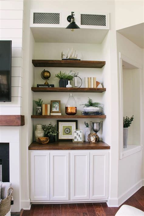 30+ Built In Shelf Decor Ideas