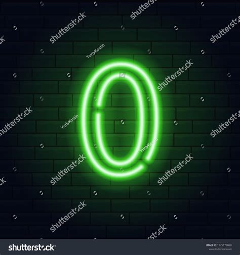 Image result for 0 Number Neon Sign