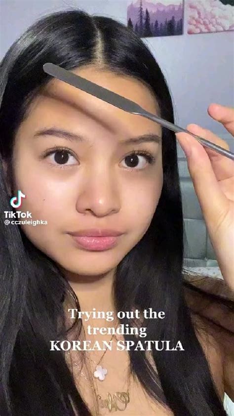 korean makeup spatula