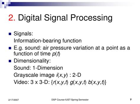 Image result for Digital Signal Processing