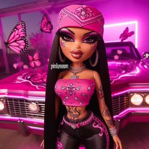Pin by Mary Nambo on Pretty Pink | Brat doll, Black bratz doll, Bratz ...