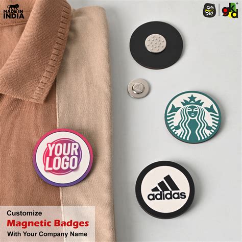 Custom Magnetic Badges – Professional Branding for Businesses & Events ...