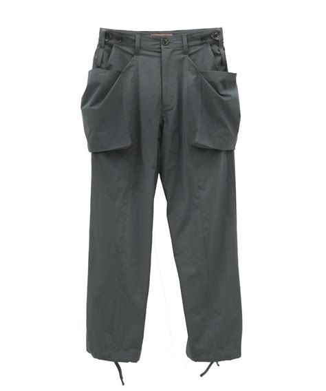 TROVE x 岡部文彦 BIG POCKET CARGO PANTS CHARCOAL | ニューオダ理容室