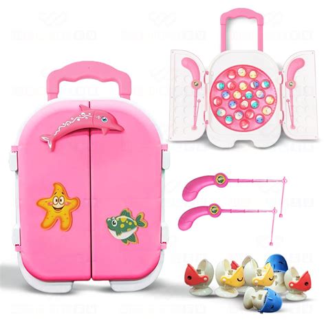 Buy Wembley Magnetic Fishing Game for Kids Rechargeable Fish Catching ...