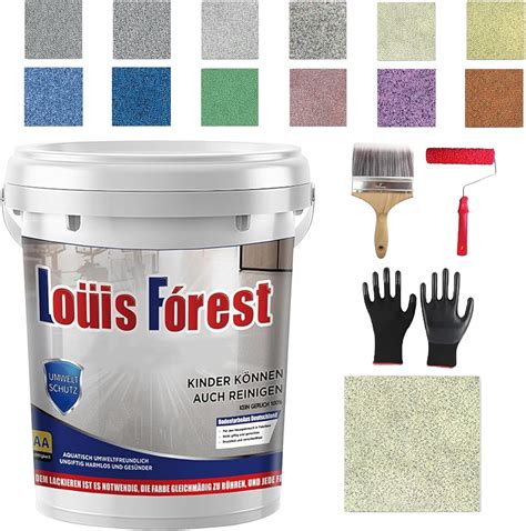 Epoxy Coloured Sand Floor Paint Coating Kit, Self Leveling Epoxy Floor ...