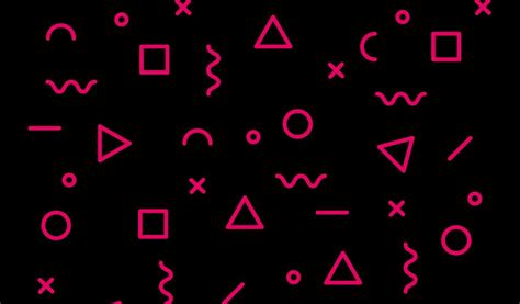 Download wallpaper 1024x600 symbols, abstraction, pink netbook, tablet ...