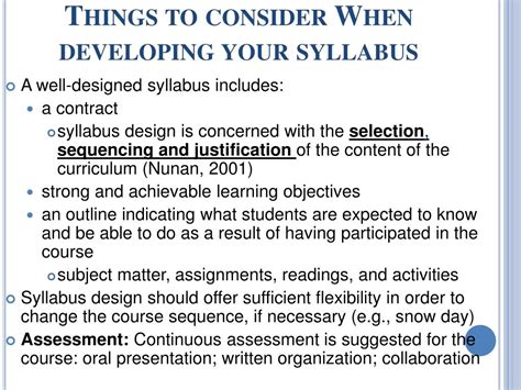 Syllabus Design Tips 的图像结果