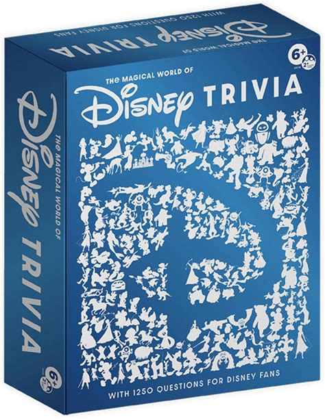 Amazon.com: The Magical World of Disney Trivia Games – Board Games for Family Night, Multi ...