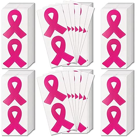 CHEROO 288pcs Die Cut Pink Ribbon Stickers Breast Cancer India | Ubuy