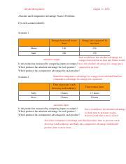 Absolute Advantage Problems 的图像结果