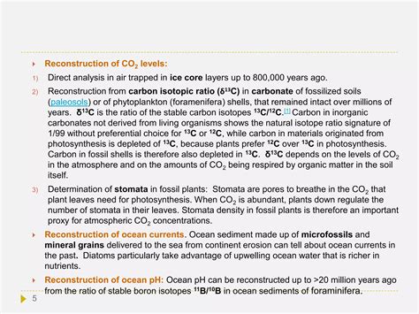 climate change in the past: Palaeoclimate | PPTX