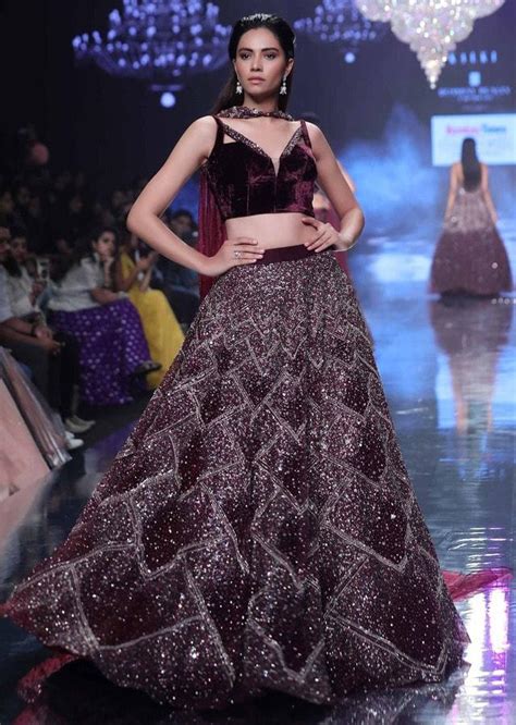 Breathtaking Velvet Lehenga Designs for a Winter Wedding