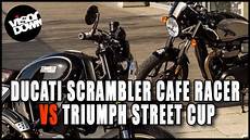 Cafe Racer Vs Scrambler by Ducati Scrambler Cafe Racer Vs Triumph Cup Cafe Racer Vs Scrambler
