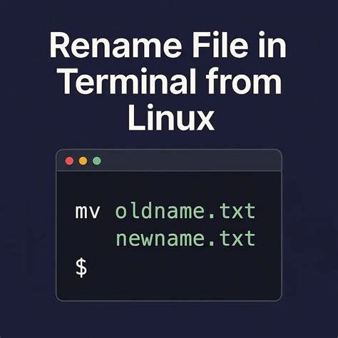 Image result for Linux Rename File