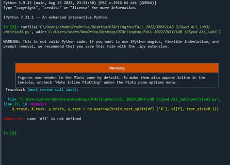Import Matplotlib as Plt Error 的图像结果