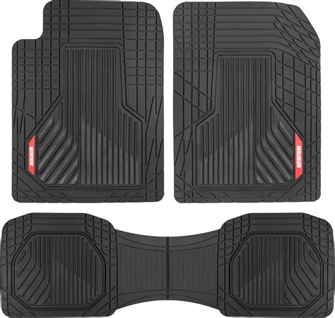 Amazon.com: Motor Trend AdventureMax Car Floor Mats Full Set - Durable ...