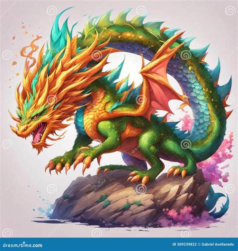 Dragons in China, Also Known As "loong," are Far More Than Just Mythical Creatures Stock ...