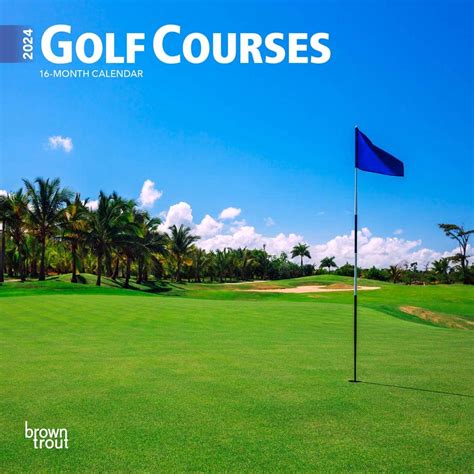 Golf Courses 2024 Mini 7x7 : Amazon.in: Books