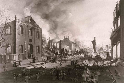 Cómo el gran incendio de 1835 en Nueva York casi destruyó toda la ciudad