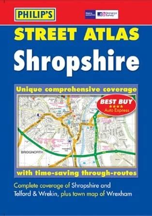 Buy Philip's Street Atlas Shropshire Book Online at Low Prices in India ...