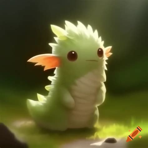 Cute mythical rock creature on Craiyon