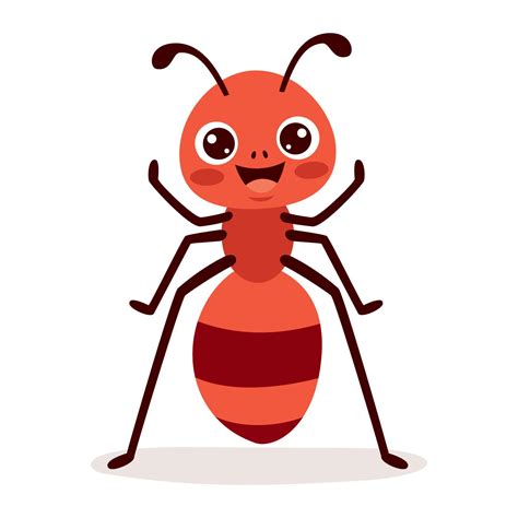 Cartoon Drawing Of An Ant 13539439 Vector Art at Vecteezy