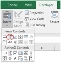 Image result for Using Form Controls in Excel
