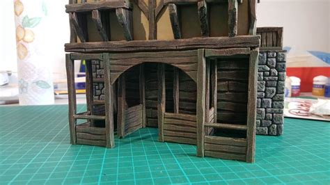 Medieval Stables - 28mm Building - Tabletop - Terrain - Diorama ...