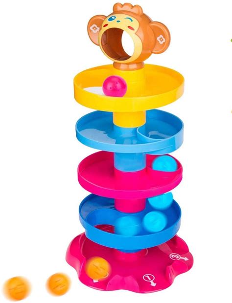 PRIME DEALS Monkey Ball Drop Toy For Babies And Toddlers | New 5 Layer ...
