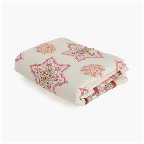 Buy INDIA CIRCUS Floral Star Double Bed Dohar - 225 x 250 cm from India ...