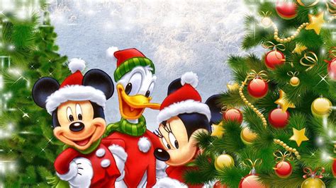 [200+] Disney Christmas Wallpapers | Wallpapers.com